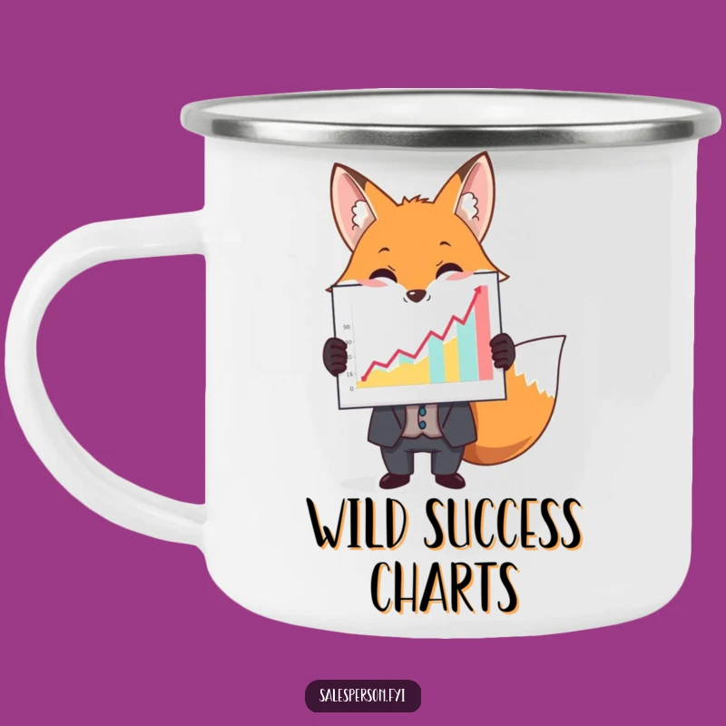 Adventure Fox Business Mug: Analyze the Outdoors, Funny Gift!