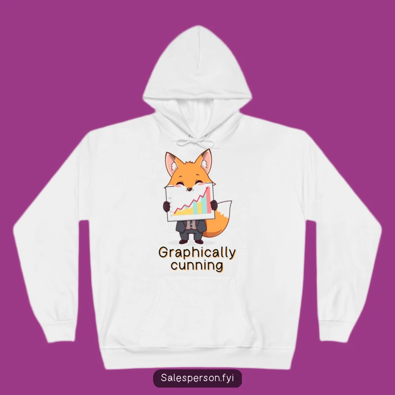 Cozy Fox Business Hoodie: Analyze in Style, Great Funny Gift!
