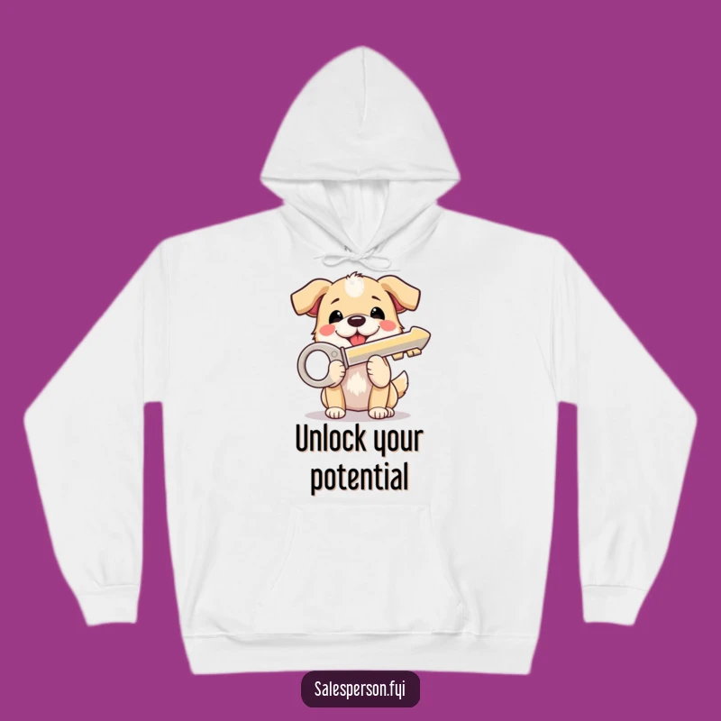 Funny Dog Key Hoodie: Cozy & Hilarious New Home Gift for Dog Lovers!
