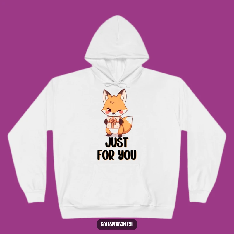 Funny Sly Fox Hoodie - Cozy and Humorous Gift for Fox Lovers