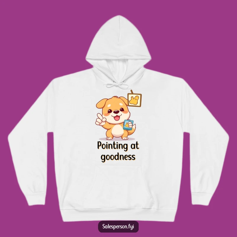 Cozy Funny Dog Hoodie: Stay Warm While Championing Your Favorites!