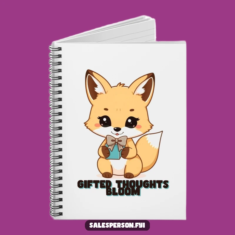 Funny Fox Bowtie Gift Notebook: Elegant Journaling & Hilarious Notes